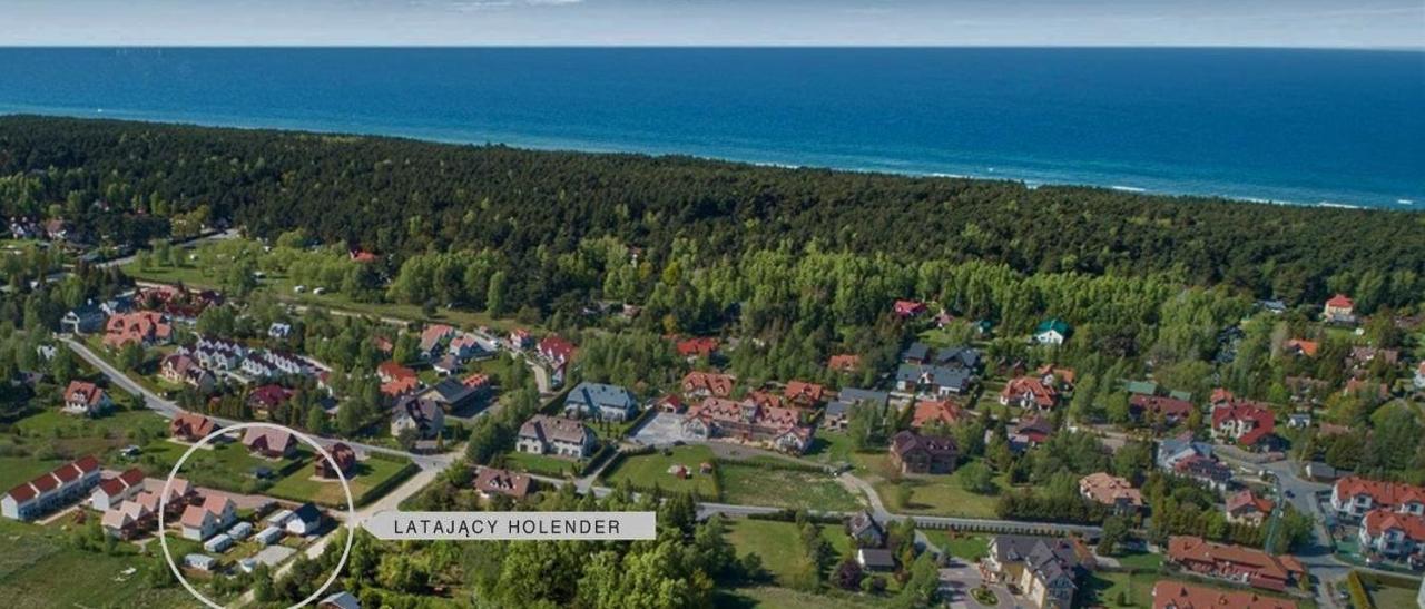 Domki Holenderskie ,, Latajacy Holender" Dębki Exterior foto